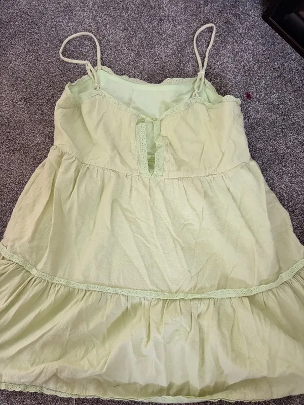 PacSun Green Babydoll Mini Dress - Image 2