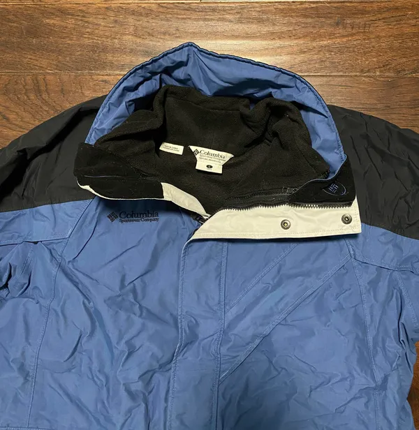 Columbia Black/blue Men’s Jacket - Image 3