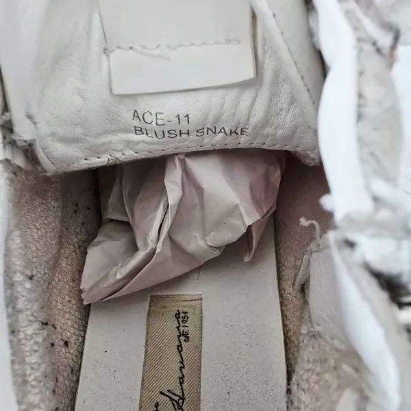 Vintage Havana Ice Blush Snake High Top Size 11 - Image 4