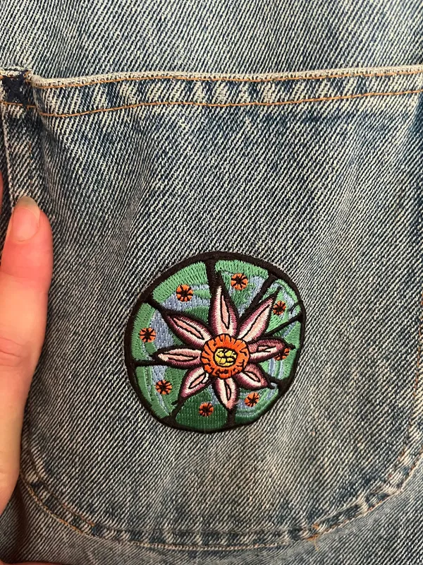 Vantage Denim jacket #kindnessmatters Blue Size M - Image 4