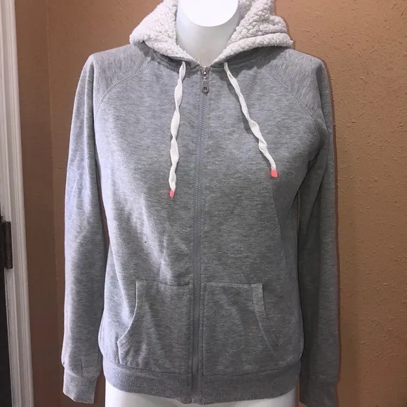 Cotton on gray hoodie - Image 2