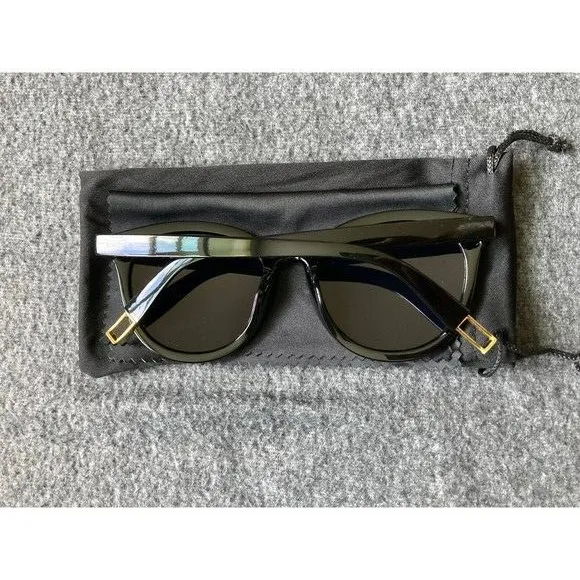 Cat‎ Eye Round Sunglasses for Women Men Retro Oversized Sun Glasses - Image 7