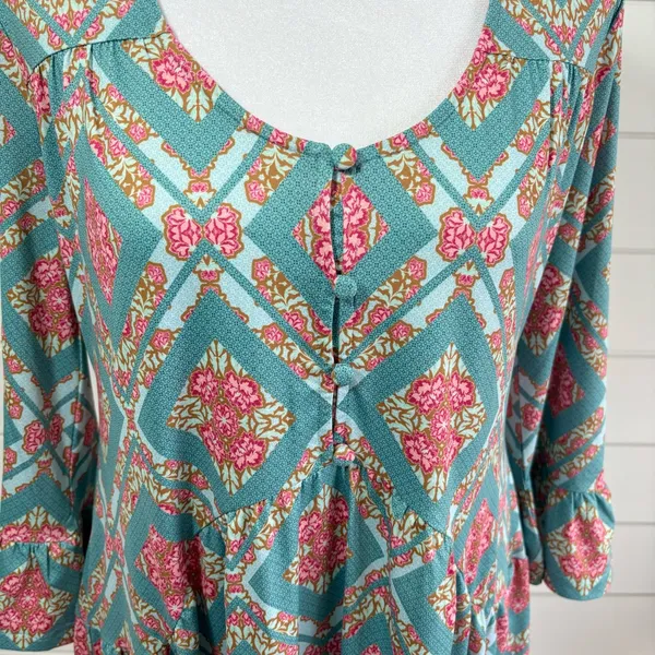 Cabana‎ Life UPF 50+ Manchester Babydoll Dress size L - Image 7