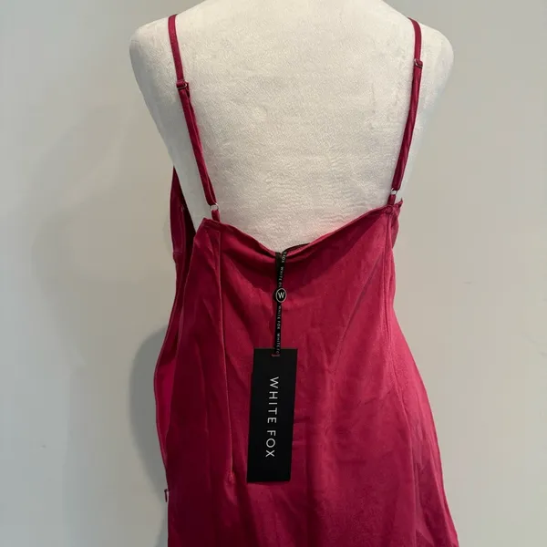 White Fox Rasberry Mini Dress - Image 2