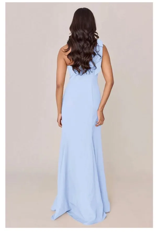 Revelry Rowan periwinkle crepe dress NWT - Image 2