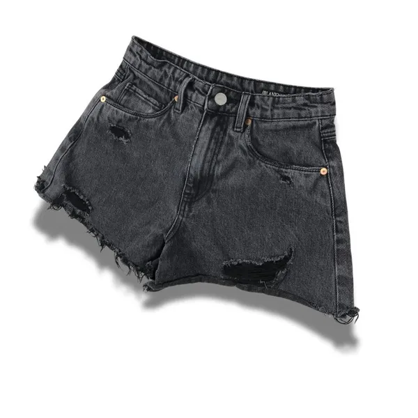 BLANK NYC Black High Rise Jean Shorts 25 - Image 3
