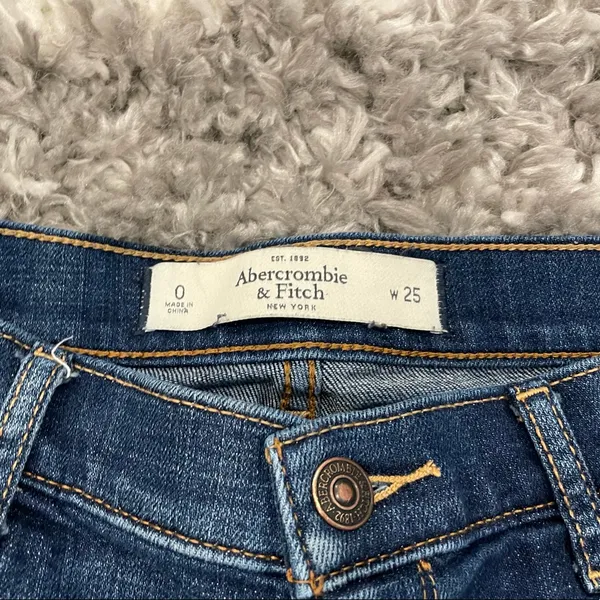 Abercrombie and Fitch Denim Jean Shorts 0 - Image 2