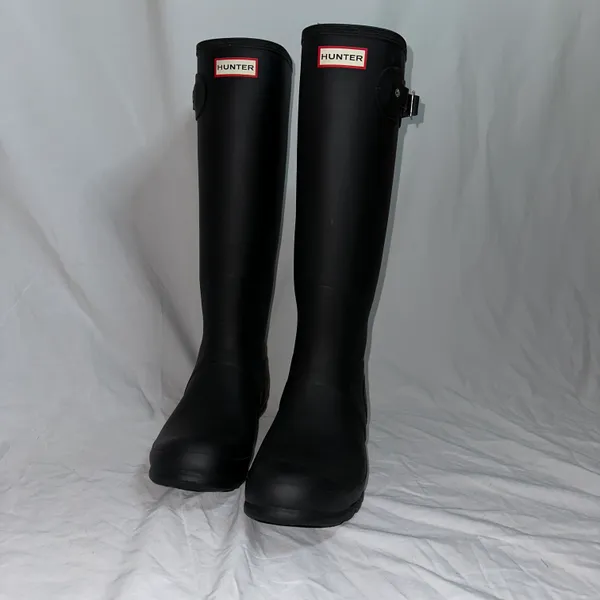 Hunter Original Tall Boots Black - Image 4