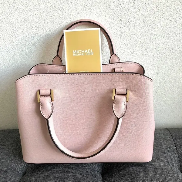 Michael Kors Savannah Saffiano Small Satchel New! - Image 3