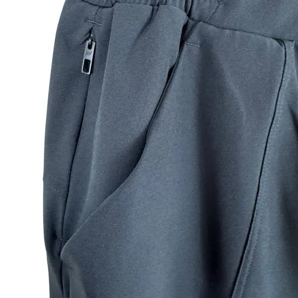 Fabletics Black‎ Elastic Waist Straight Leg Pull On Windbreaker Athletic Pants L - Image 3
