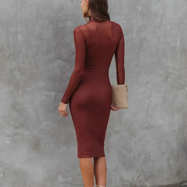 VICI | Know Your Worth Turtleneck Dress - Image 5