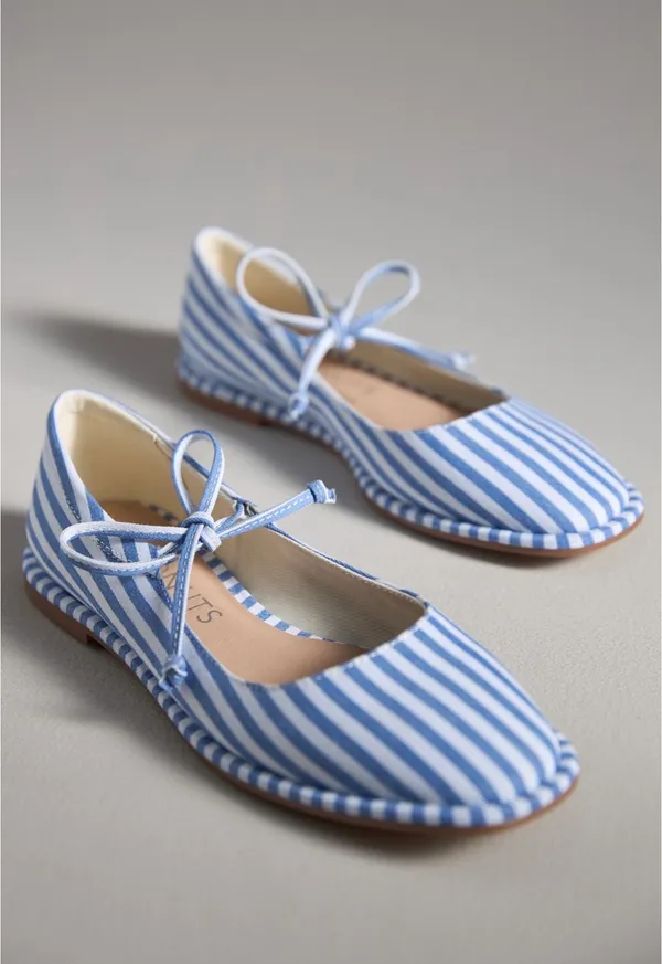 Striped Ballet Flats Anthropologie - Image 2