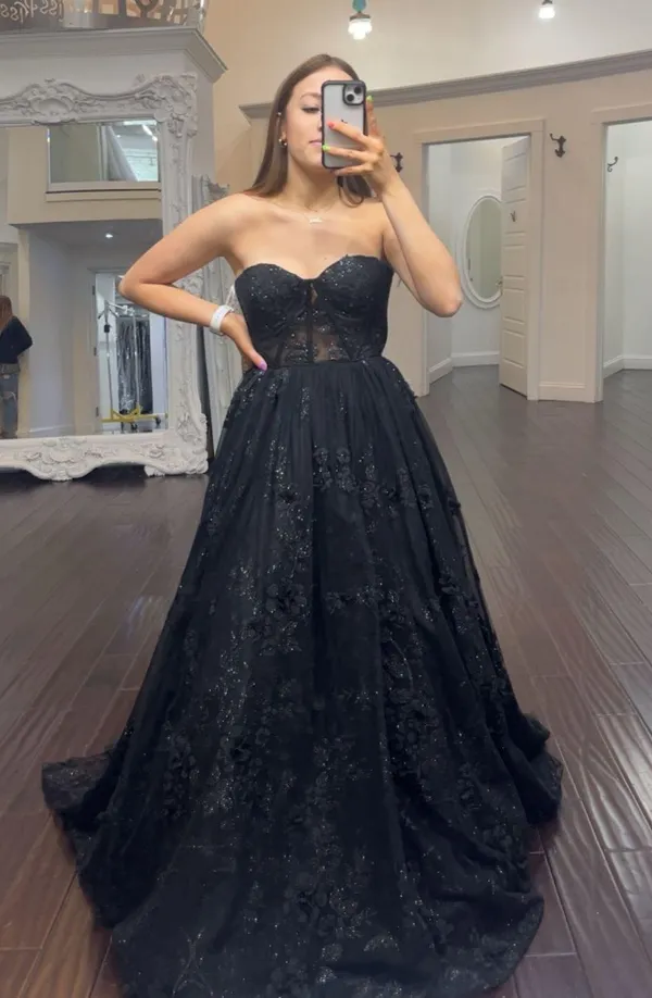 Prom Dress Black - Image 5