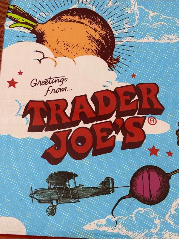 Trader Joe's Stand-Up Collapsible Reusable Grocery Tote Bag Limited Edition - Image 6