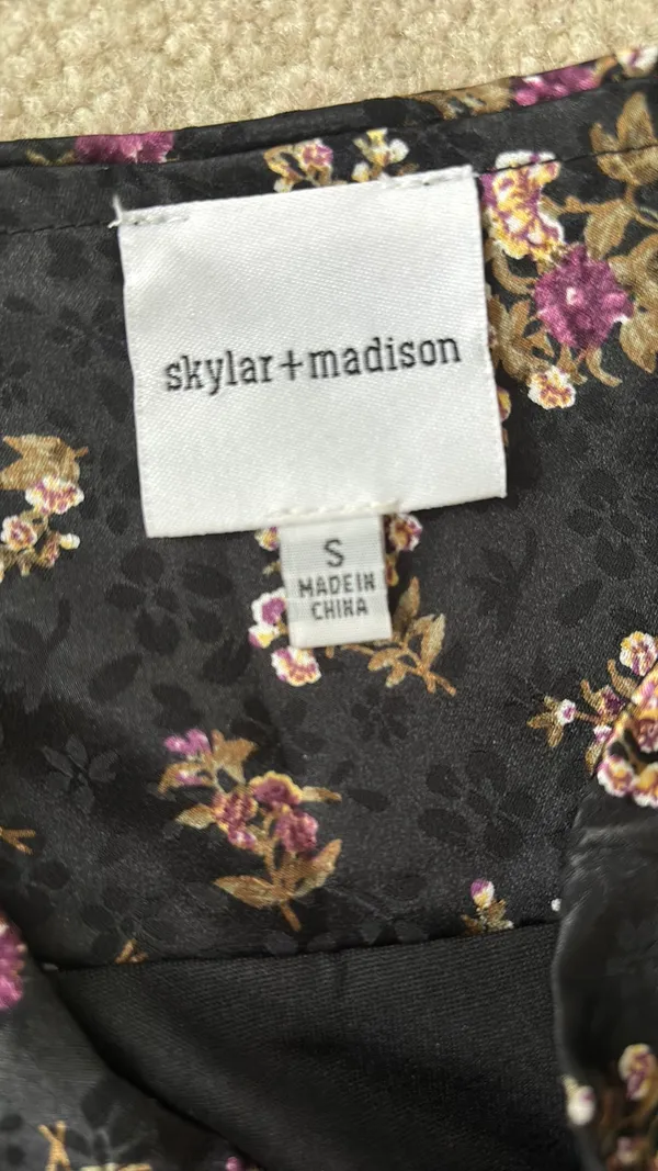 Skylar + Madison Floral Skirt - Image 3