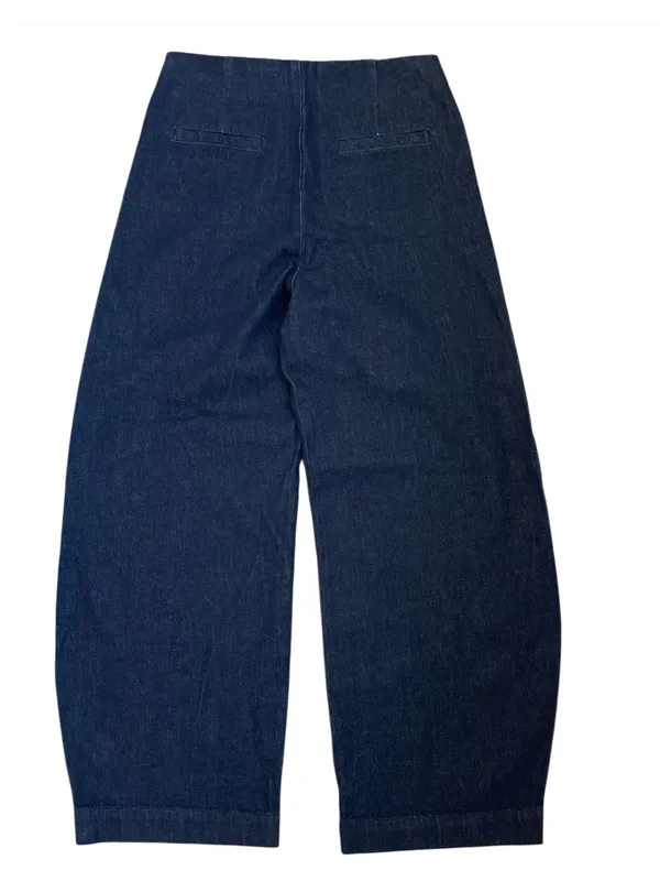 Chalk&Thread Wide Barrel Leg High Waisted European Jeans Size 27 - Image 2