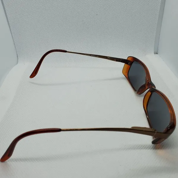 Devona Coffee Prescription Glasses Frames Brown - Image 3