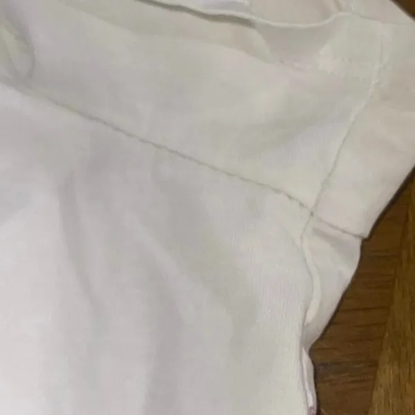 Ann Taylor Factory Short Flutter Sleeve Smoked Waist SZ M Peasant Boho Cottage - Image 5