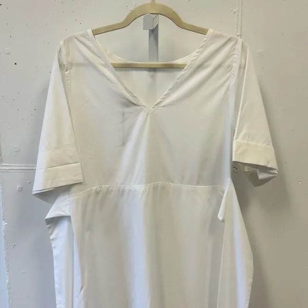 NWT M. Martin‎ Oversized Minimalist Belted Lightweight Cotton Midi Dress Sz 2 - Image 6