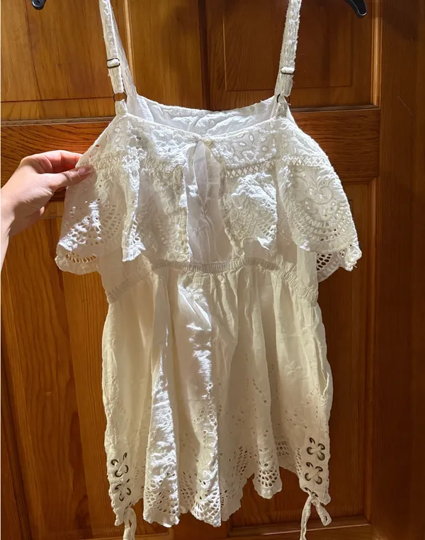 MINKPINK Romper White - Image 3