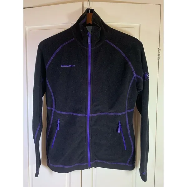 Mammut Fleece Womens‎ Medium Sweater Black Gorpcore Classic Outdoorsy Hiking Ski - Image 3