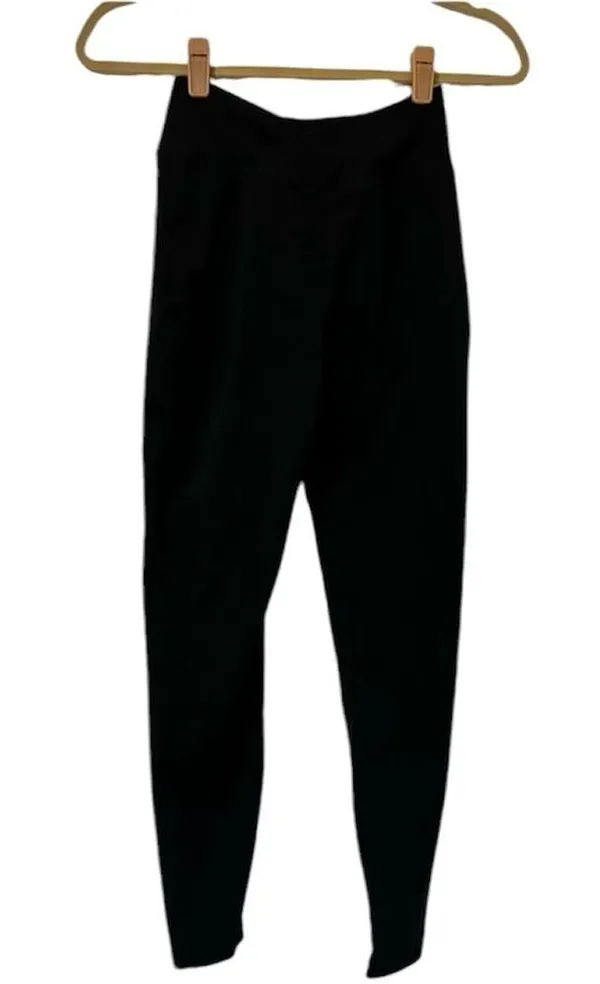 Alphalete Crossover Waistband Legging Womens Black Gym Athletic - Image 2