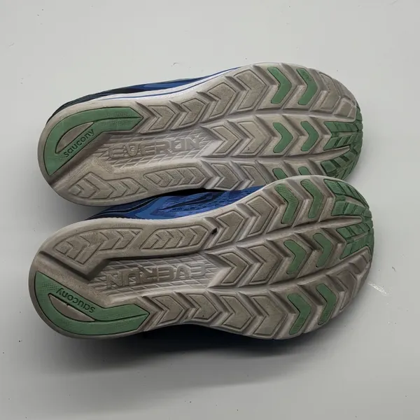 Saucony Kinvara 9 Womens Blue Teal Running Shoes Size 9 - Image 7