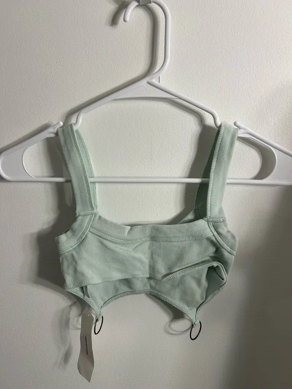 Urban Outfitters Mint Crop Top - Image 2