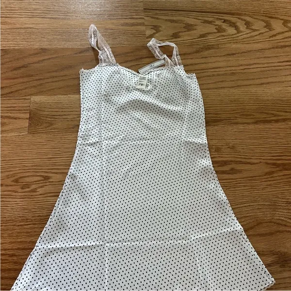Frankie’s bikinis satin polka dot dress - Image 6