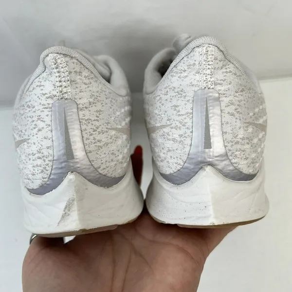 Nike Size 7.5 Air Zoom Pegasus 35 Premium Running Shoes Vast Grey AH8392-002 - Image 10