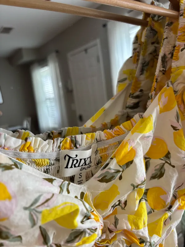 Lemon babydoll dress Yellow - Image 3