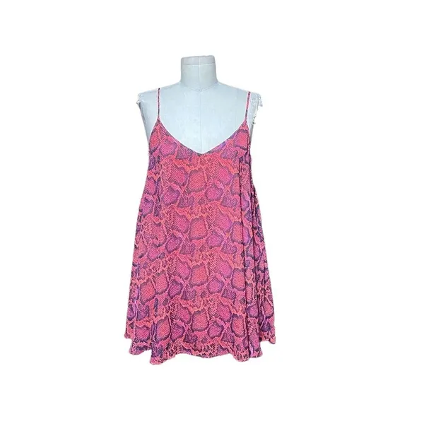 Show Me Your Mumu Circus Mini Dress in Popsicle‎ Python Snakeskin Size XS - Image 3