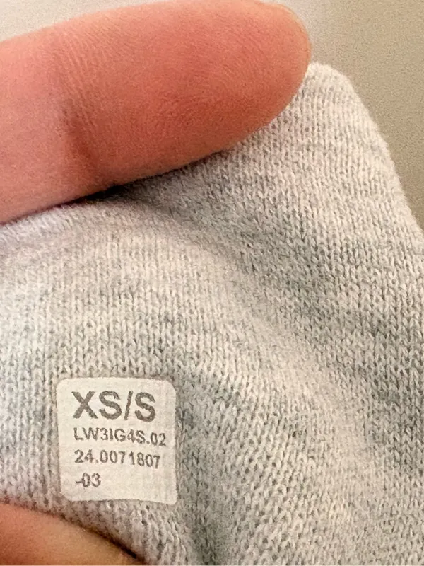 Lululemon Scuba Oversized Half Zip Hoodie XS/S Gray Tree Graphic - Image 10