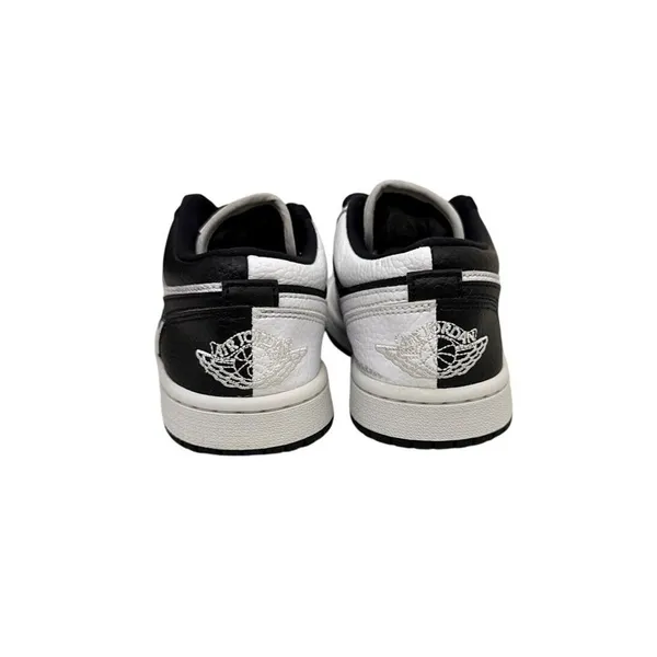 Jordan Shoes Nike Air Jordan 1 Low Split White Black Sneakers Size Women's 6.5 - Image 4