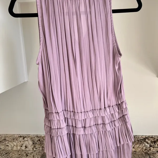 Current Air lavender peplum top size medium - Image 4