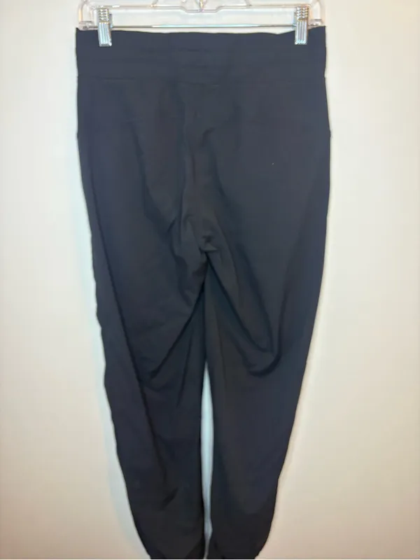 Lululemon Dance Studio Jogger Pants Size 6 Black Ruched 28” Inseam - Image 3