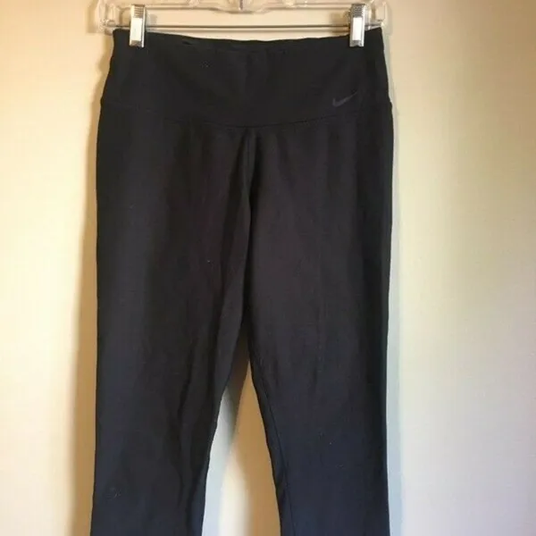 Nike Dry-Fit‎ small black cropped pants - Image 2