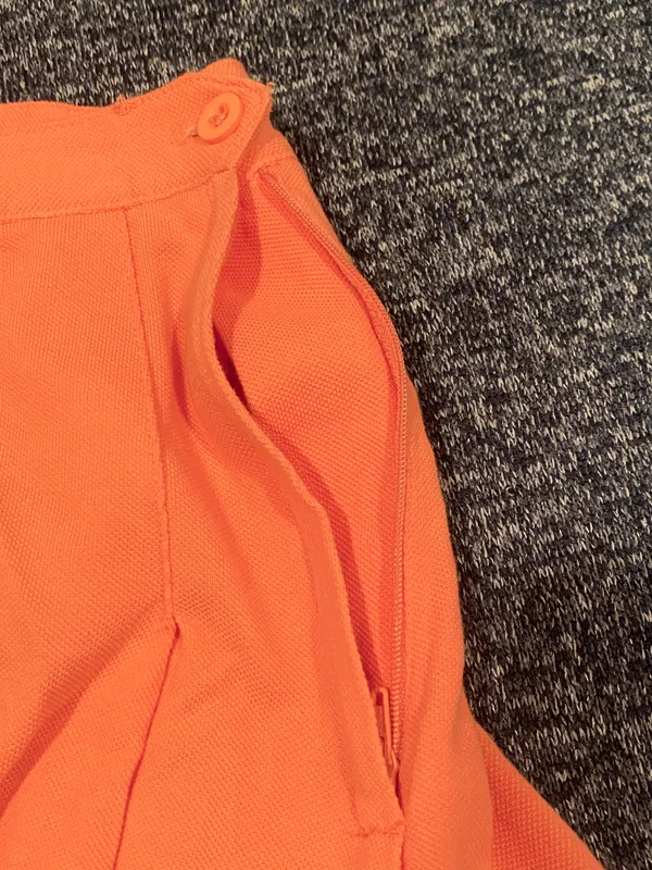 Urban Outfitters Coral XS Pleated Skirt - Image 3