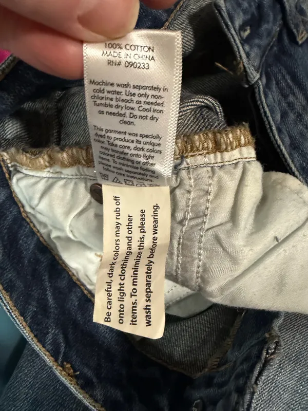 PAC SUN Ribcage Ankle Distressed Mom Jeans Size 26. - Image 5