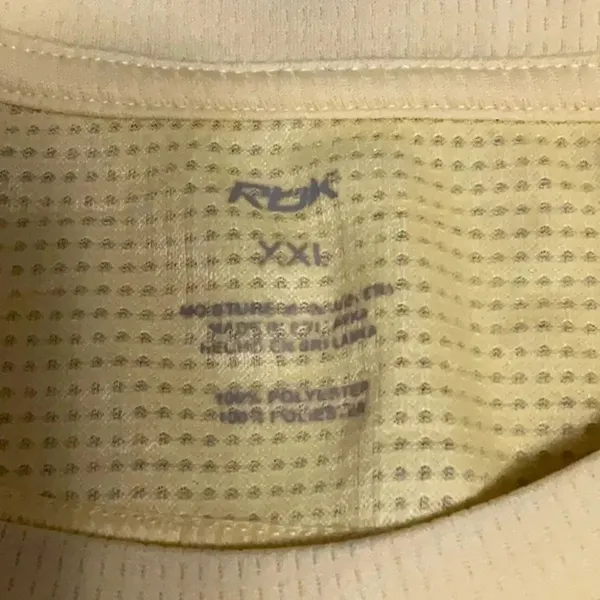 RBK Yellow Size XXL - Image 4