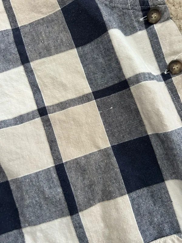Vintage cottage core bohemian plaid jumper - Image 7