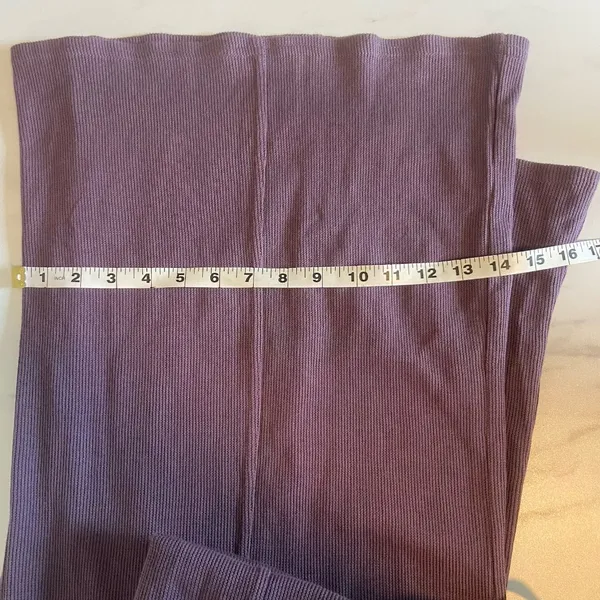 Free People Free-est Avenue Women's Ribbed Knit Jumpsuit Size S Purple One Piece - Image 14