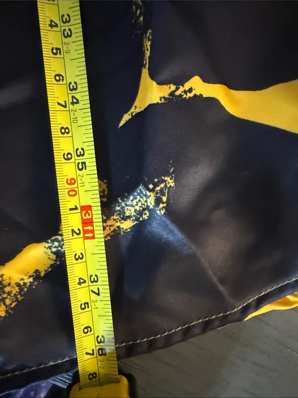 Amazon Yellow and Black Floral Maxi Skirt - Image 6