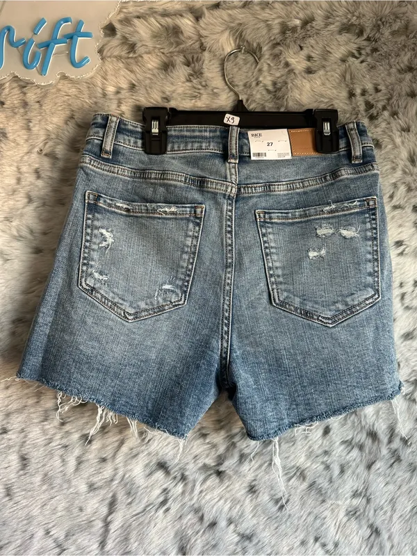 501. Bke Billie high rise slim fit 27 Jean shorts nwt - Image 2