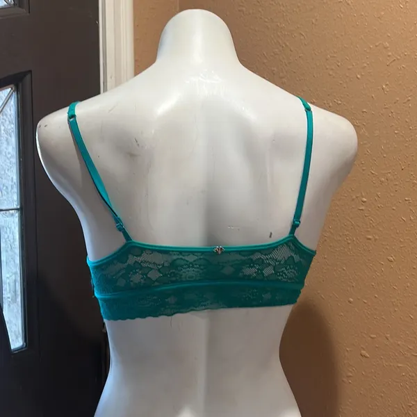 Pink Victoria’s Secret teal bralette - Image 4