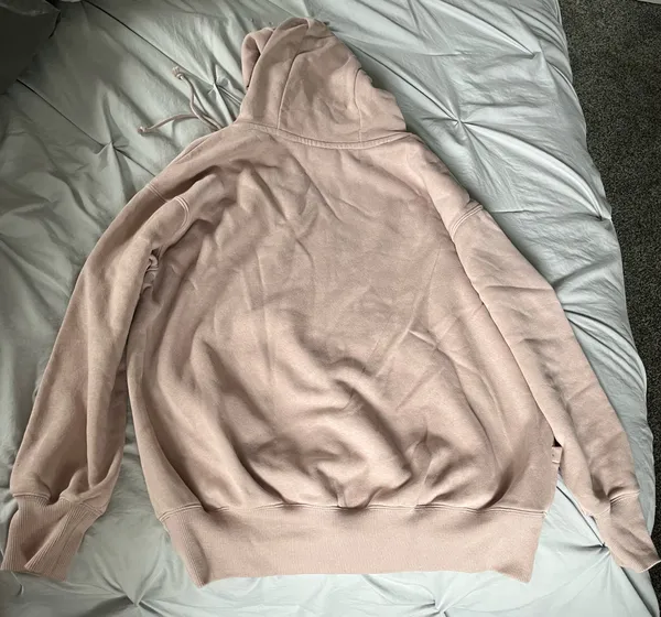 Nike Hoodie Oversized Sweatshirt Light Pink - Image 4