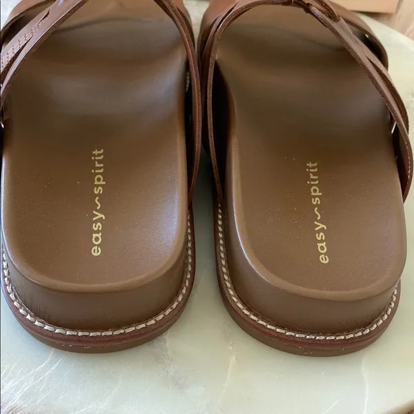 Easy Spirit NWT Women's Trevin Banded Slip-On Sandals - Image 6