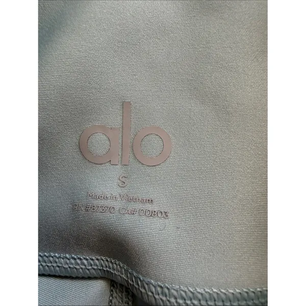 Alo Yoga High Waist Airlift Leggings Size Small Pale Blue 7/8 Performance - Image 2