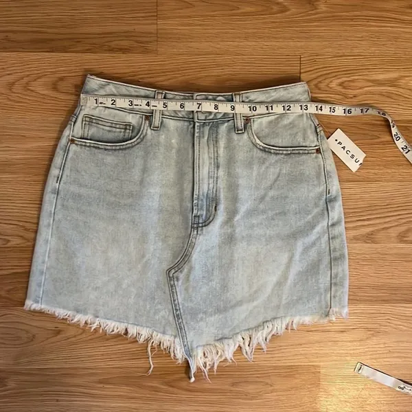 NWT Pacsun denim skirt size 26 (2) - Image 8