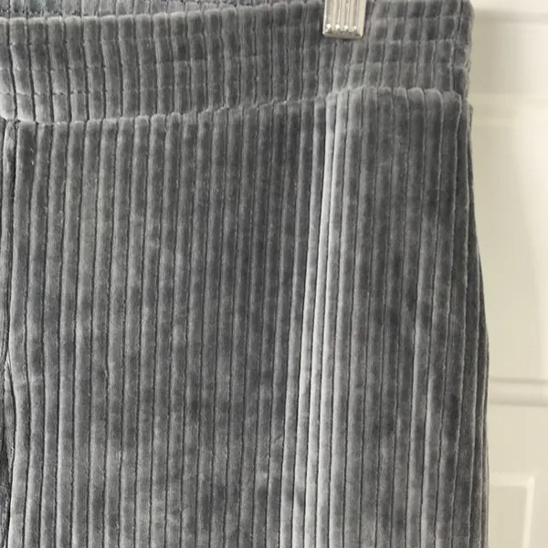 Aerie Ribbed‎ Knit Flare Leg Soft Legging Pants Size Large - Image 5